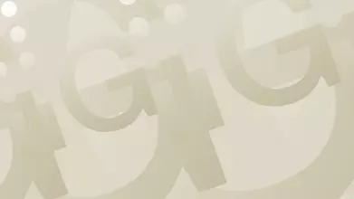 Beige background with iiG logo printed repeatedly across it (all in beige)